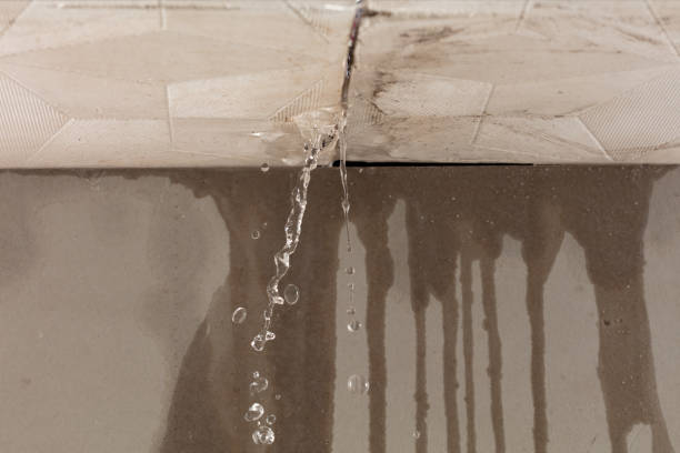 Professional Burst Pipe Cleanup technician working in Tuttle, OK